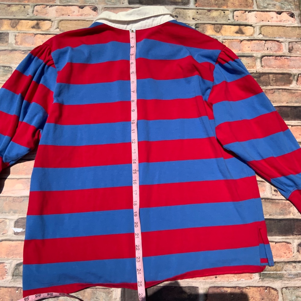 Levi’s Rudie Oversized Striped Rugby Shirt - Picture 7 of 7
